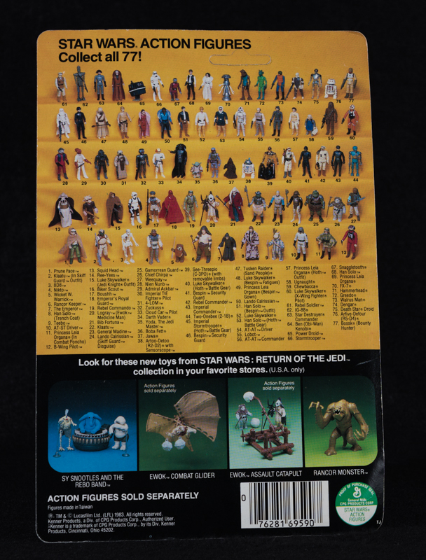 Bib Fortuna - Return of The Jedi Card